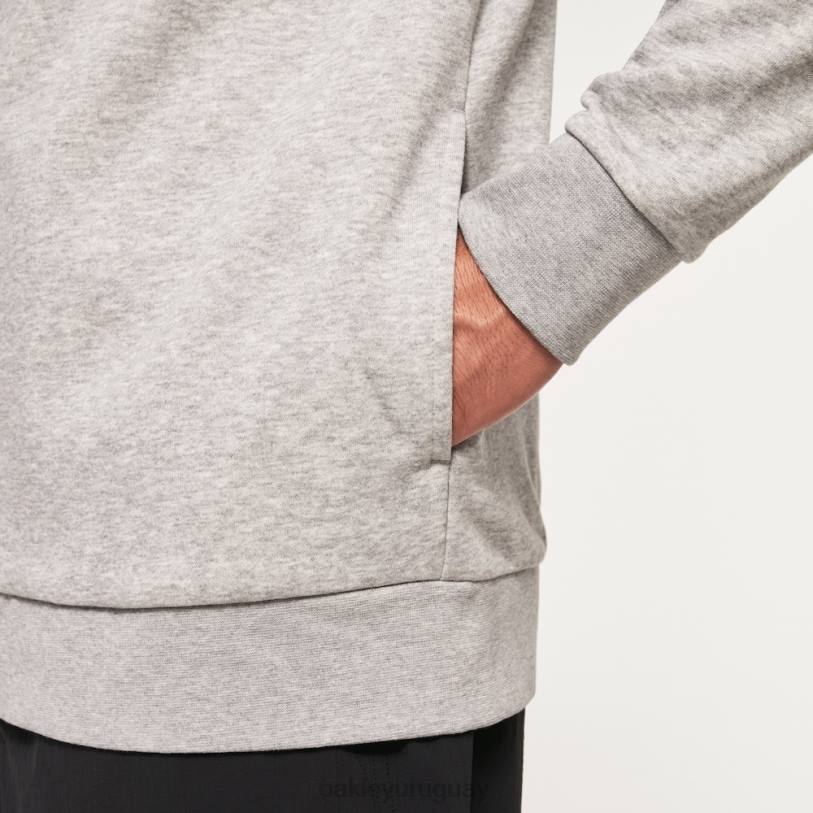 Oakley sudadera con capucha corteza fz 2.0 XT4H2256 ropa nuevo granito brezo/braza