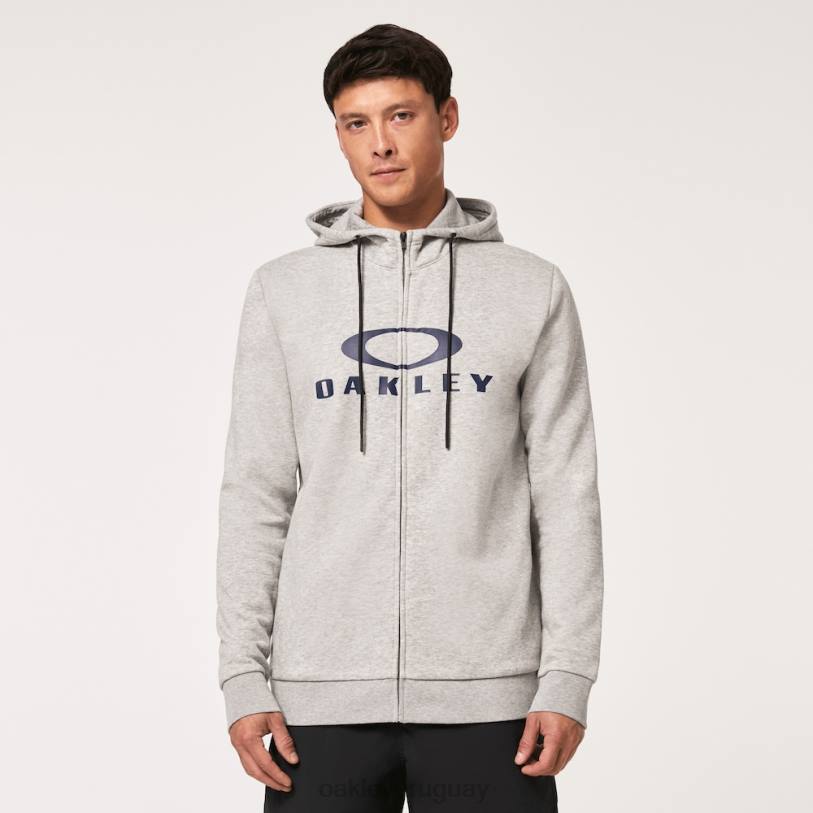 Oakley sudadera con capucha corteza fz 2.0 XT4H2256 ropa nuevo granito brezo/braza