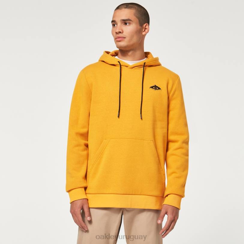 Oakley sudadera con capucha de pico po XT4H2321 ropa ámbar amarillo