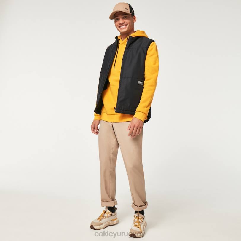 Oakley sudadera con capucha de pico po XT4H2321 ropa ámbar amarillo