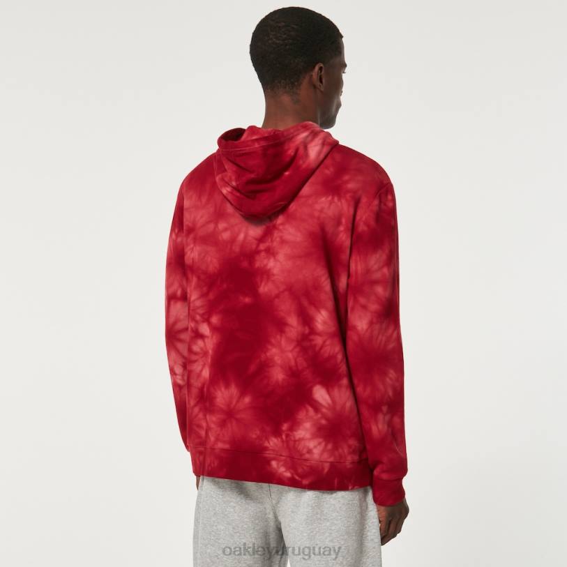 Oakley sudadera con capucha de walklust po XT4H2309 ropa rojo hierro