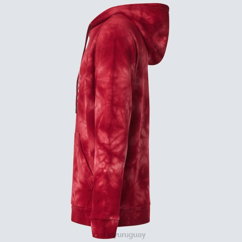 Oakley sudadera con capucha de walklust po XT4H2309 ropa rojo hierro
