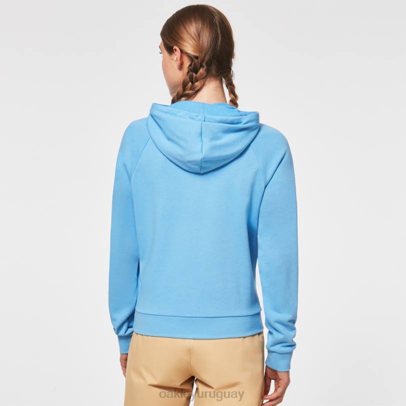 Oakley sudadera con capucha polar 2.0 para mujer XT4H2636 ropa brisa azul