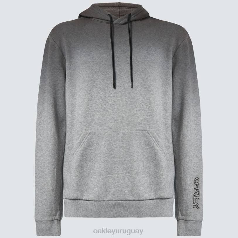 Oakley sudadera con capucha que se desvanece XT4H2318 ropa gradiente negro