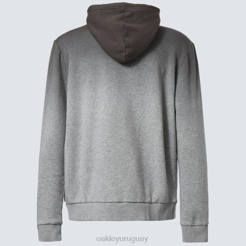 Oakley sudadera con capucha que se desvanece XT4H2318 ropa gradiente negro