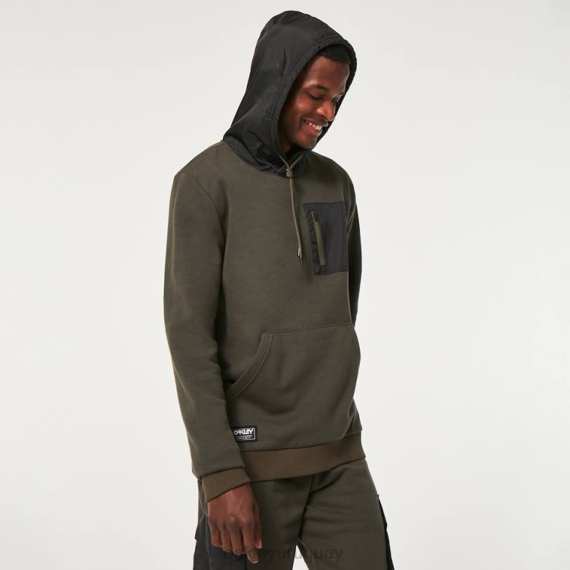 Oakley sudadera con capucha road trip rc po XT4H2313 ropa nuevo pincel oscuro