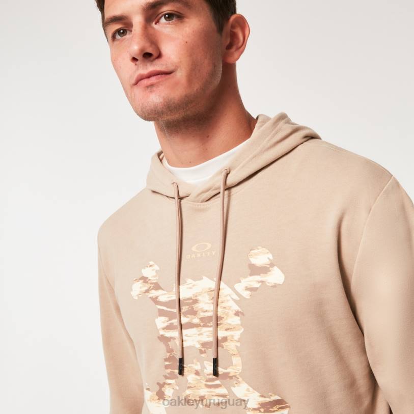 Oakley sudadera con capucha y calavera de camuflaje XT4H2294 ropa humus