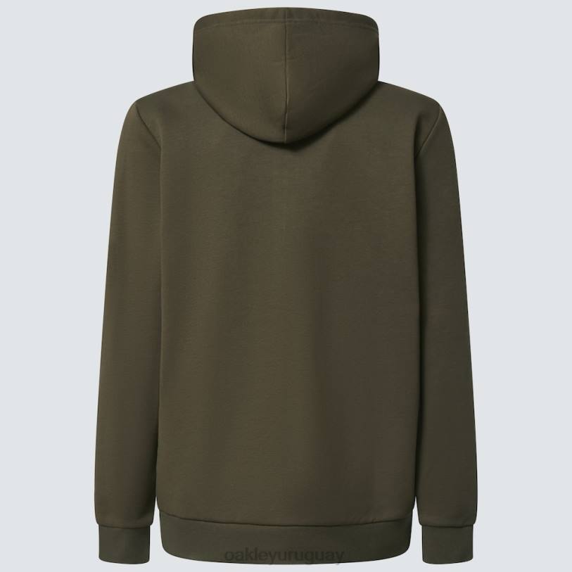 Oakley sudadera con capucha y cremallera completa elipse XT4H2282 ropa nuevo pincel oscuro