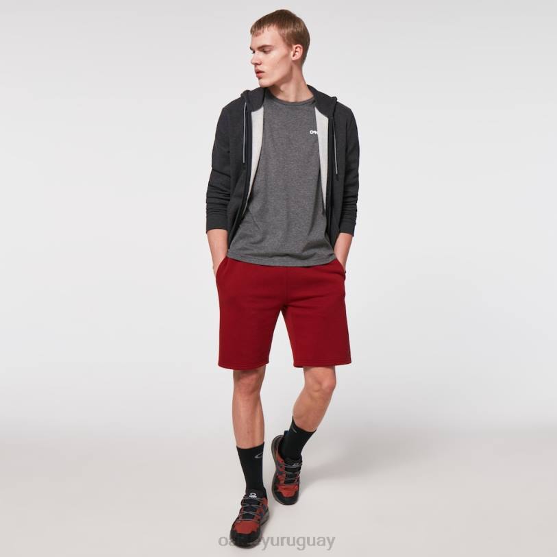 Oakley sudadera con capucha y cremallera completa relax XT4H2423 ropa brezo gris oscuro