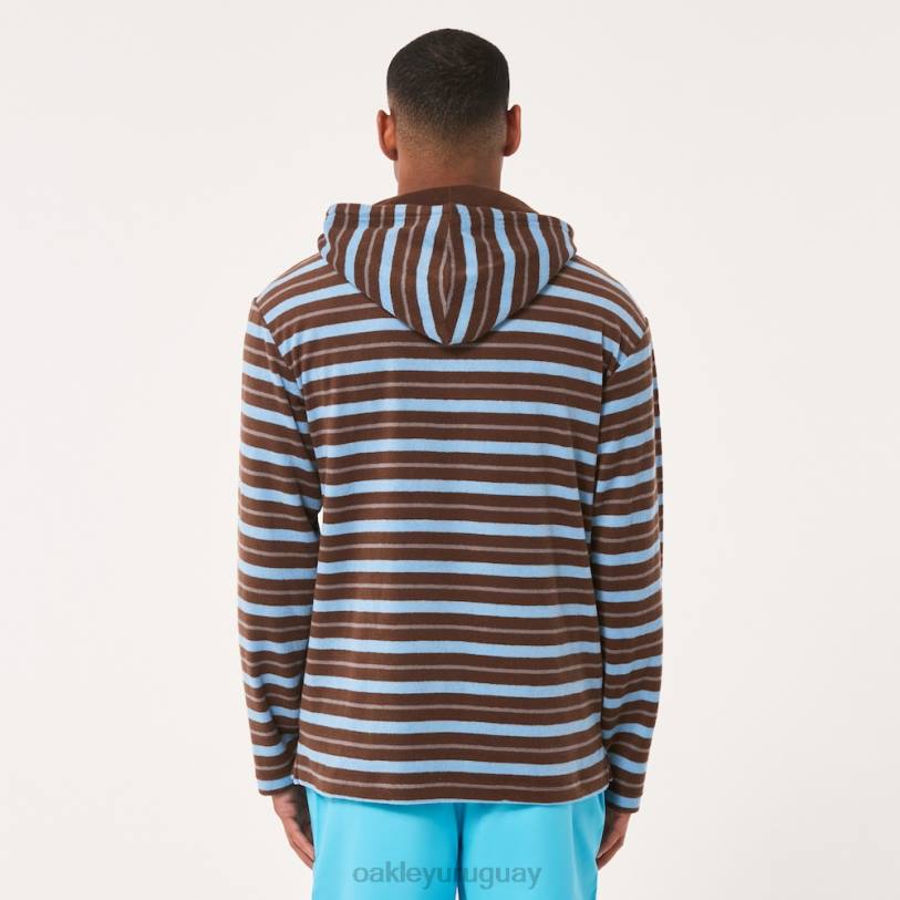 Oakley sudadera con capucha y cremallera de 1/4 XT4H2234 ropa rayas de jarra
