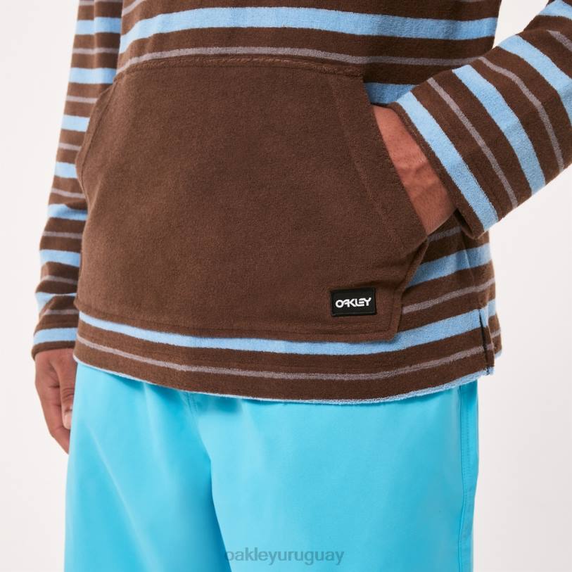 Oakley sudadera con capucha y cremallera de 1/4 XT4H2234 ropa rayas de jarra