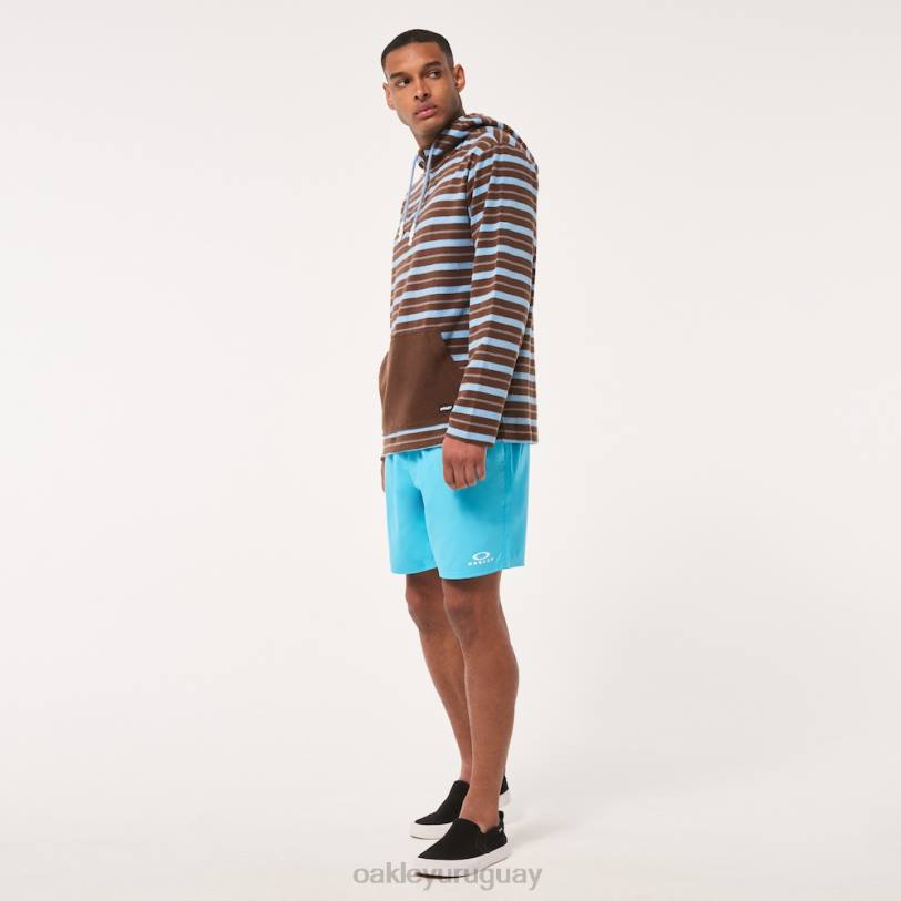 Oakley sudadera con capucha y cremallera de 1/4 XT4H2234 ropa rayas de jarra