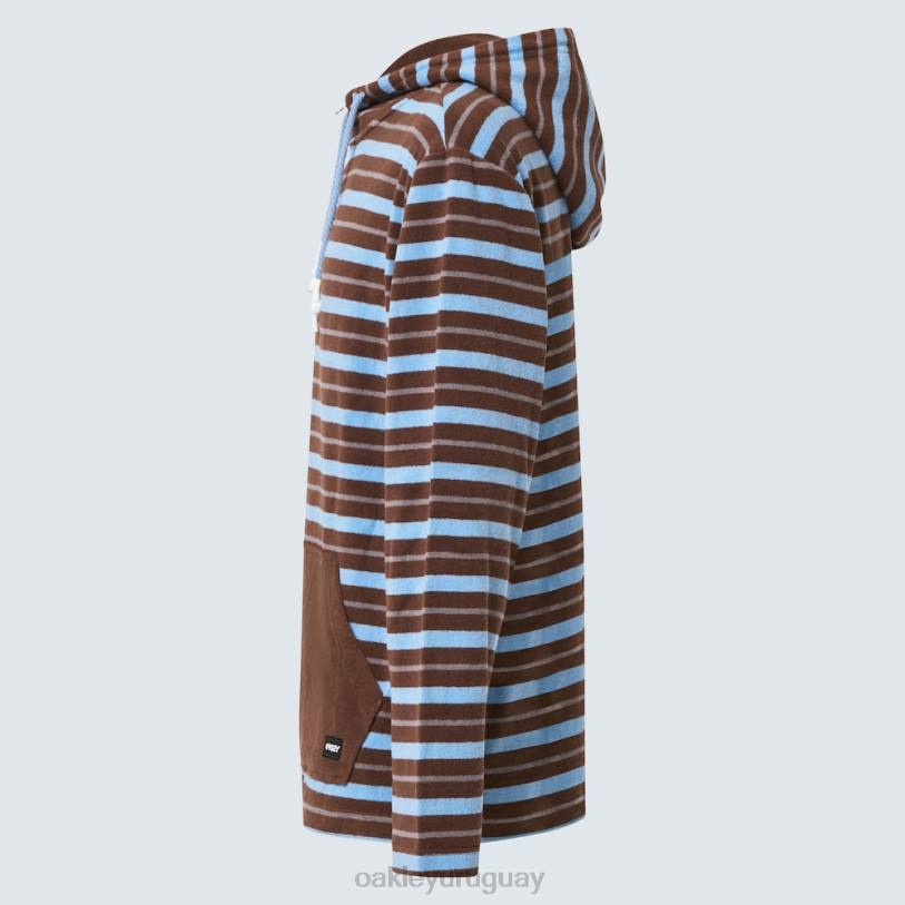 Oakley sudadera con capucha y cremallera de 1/4 XT4H2234 ropa rayas de jarra