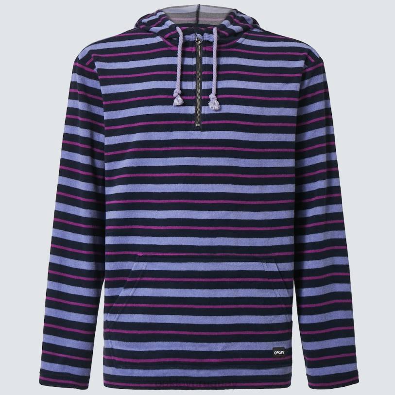 Oakley sudadera con capucha y cremallera de 1/4 XT4H2236 ropa rayas de profundidad