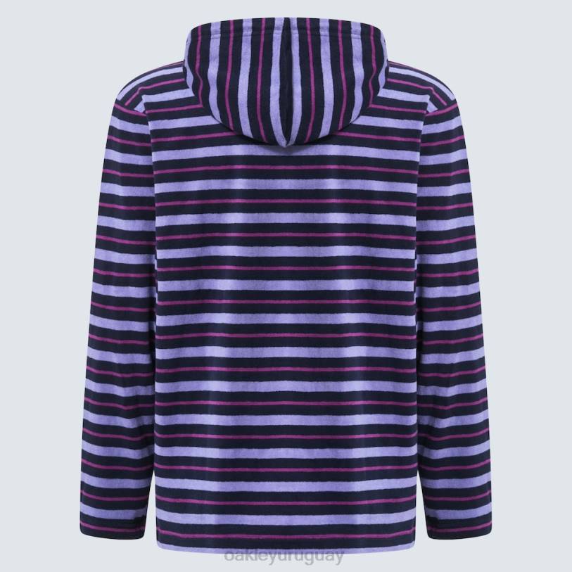 Oakley sudadera con capucha y cremallera de 1/4 XT4H2236 ropa rayas de profundidad