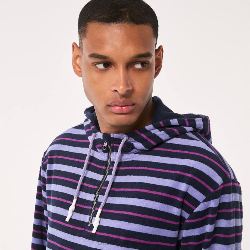 Oakley sudadera con capucha y cremallera de 1/4 XT4H2236 ropa rayas de profundidad