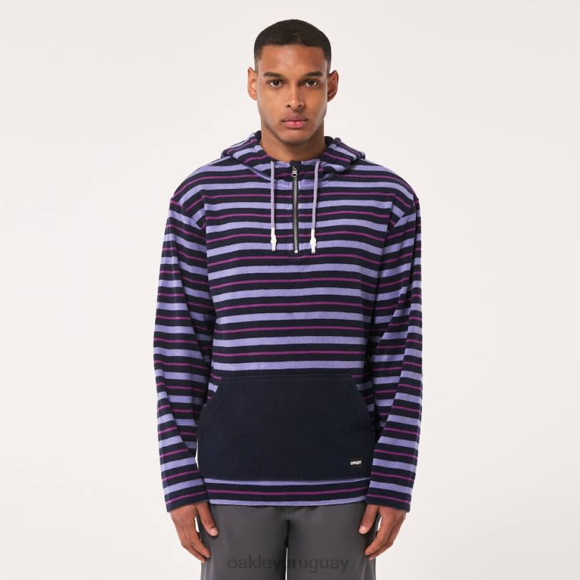 Oakley sudadera con capucha y cremallera de 1/4 XT4H2236 ropa rayas de profundidad