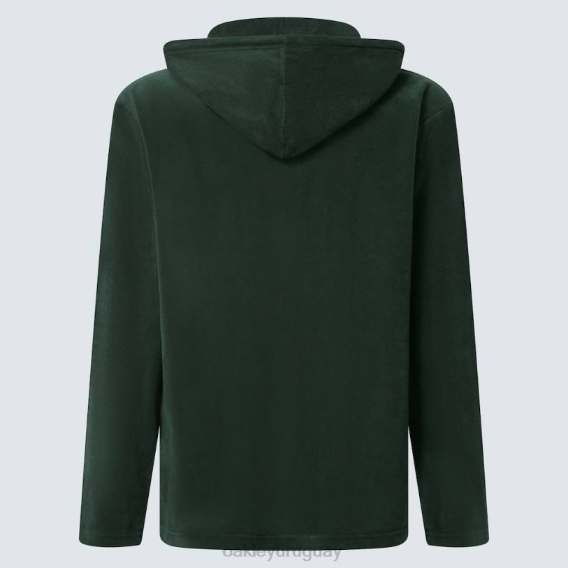 Oakley sudadera con capucha y cremallera de 1/4 XT4H2237 ropa cazador verde