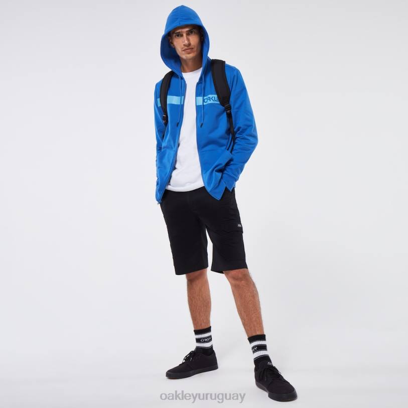 Oakley sudadera con capucha y visera recta XT4H2413 ropa azul real