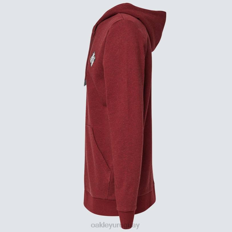 Oakley sudadera palms b1b fz XT4H2533 ropa brezo rojo hierro