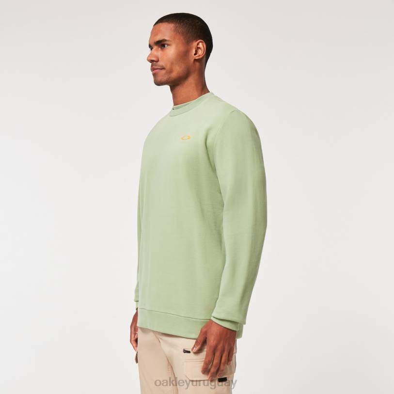 Oakley sudadera vintage con tripulación XT4H2142 ropa nuevo jade