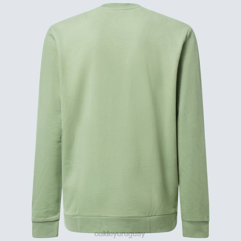 Oakley sudadera vintage con tripulación XT4H2142 ropa nuevo jade